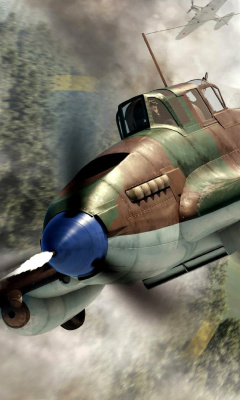 Il 2 Shturmovik Ground Attack Aircraft wallpaper 240x400