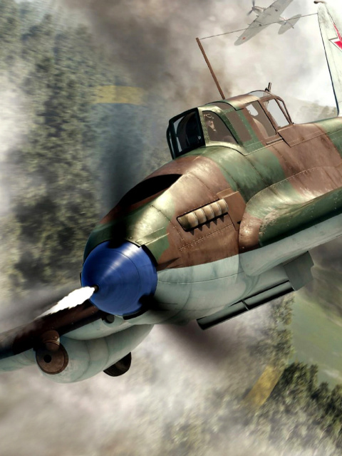 Das Il 2 Shturmovik Ground Attack Aircraft Wallpaper 480x640