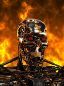 Обои Cyborg Terminator 132x176