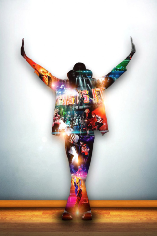 Sfondi Michael Jackson This Is It 320x480