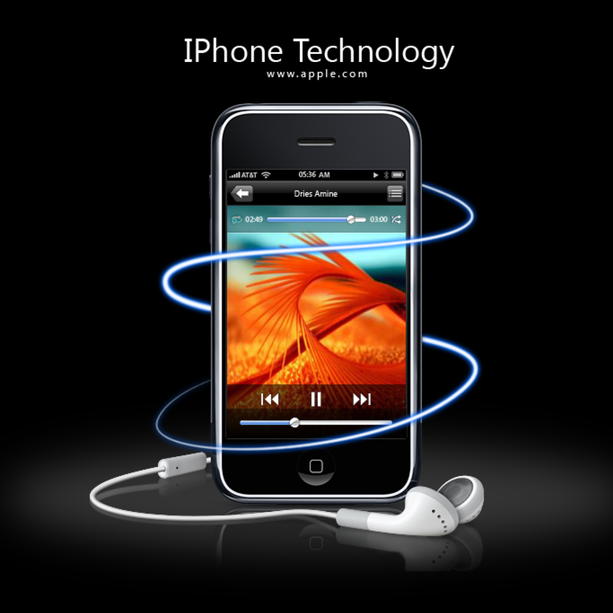 Screenshot №1 pro téma IPhone Technology 2048x2048