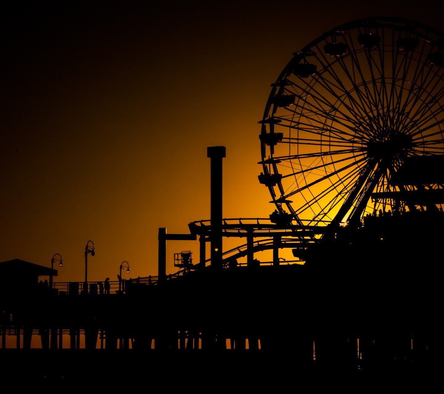 Das Santa Monica, California Wallpaper 1440x1280