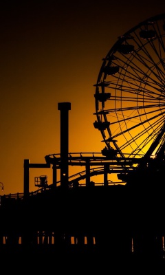 Santa Monica, California wallpaper 240x400