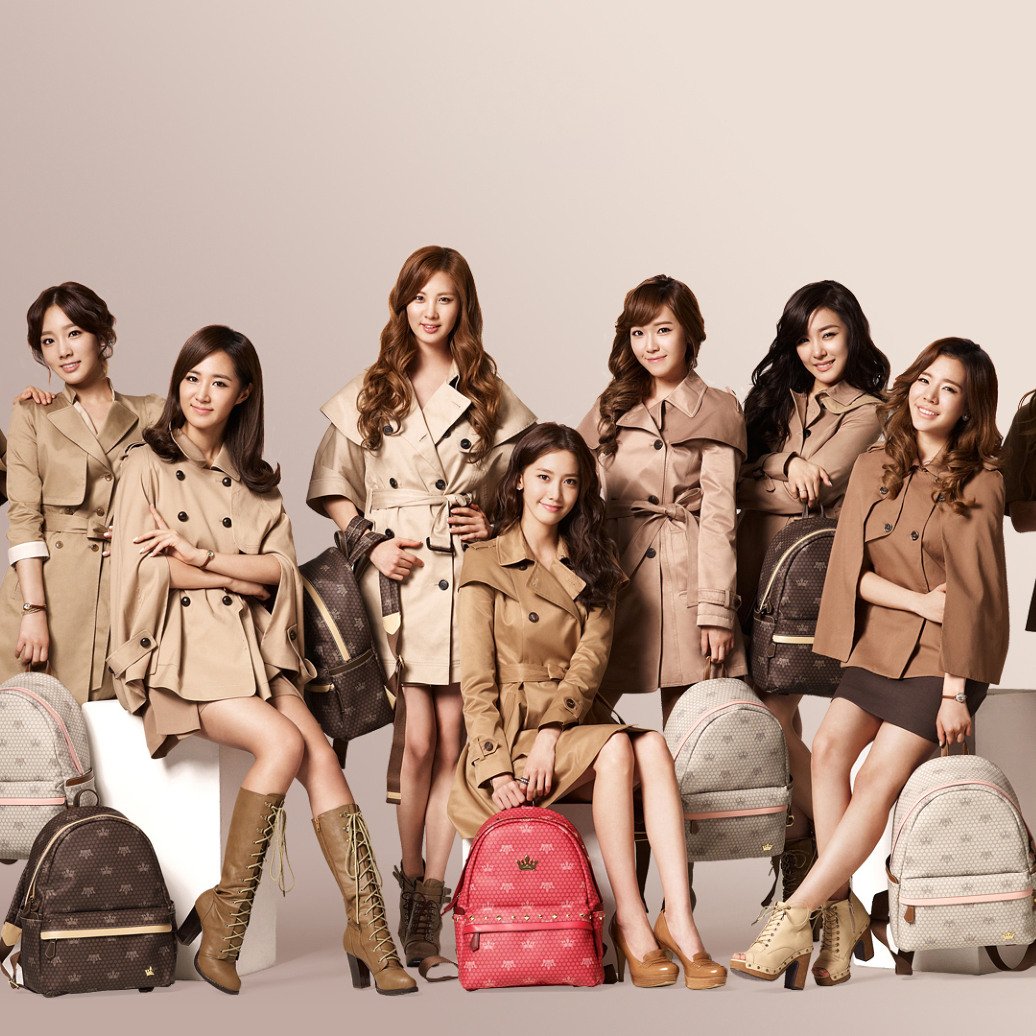 Fondo de pantalla Girls Generation Korean Kpop 2048x2048