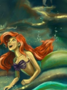 Little Mermaid Painting wallpaper 132x176