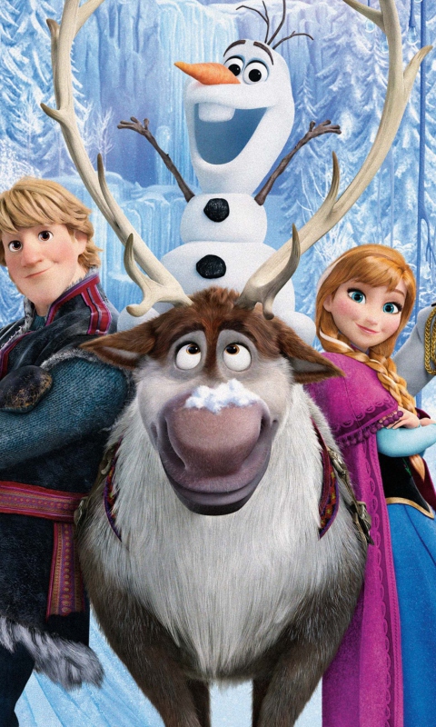 Das 2013 Frozen Wallpaper 480x800