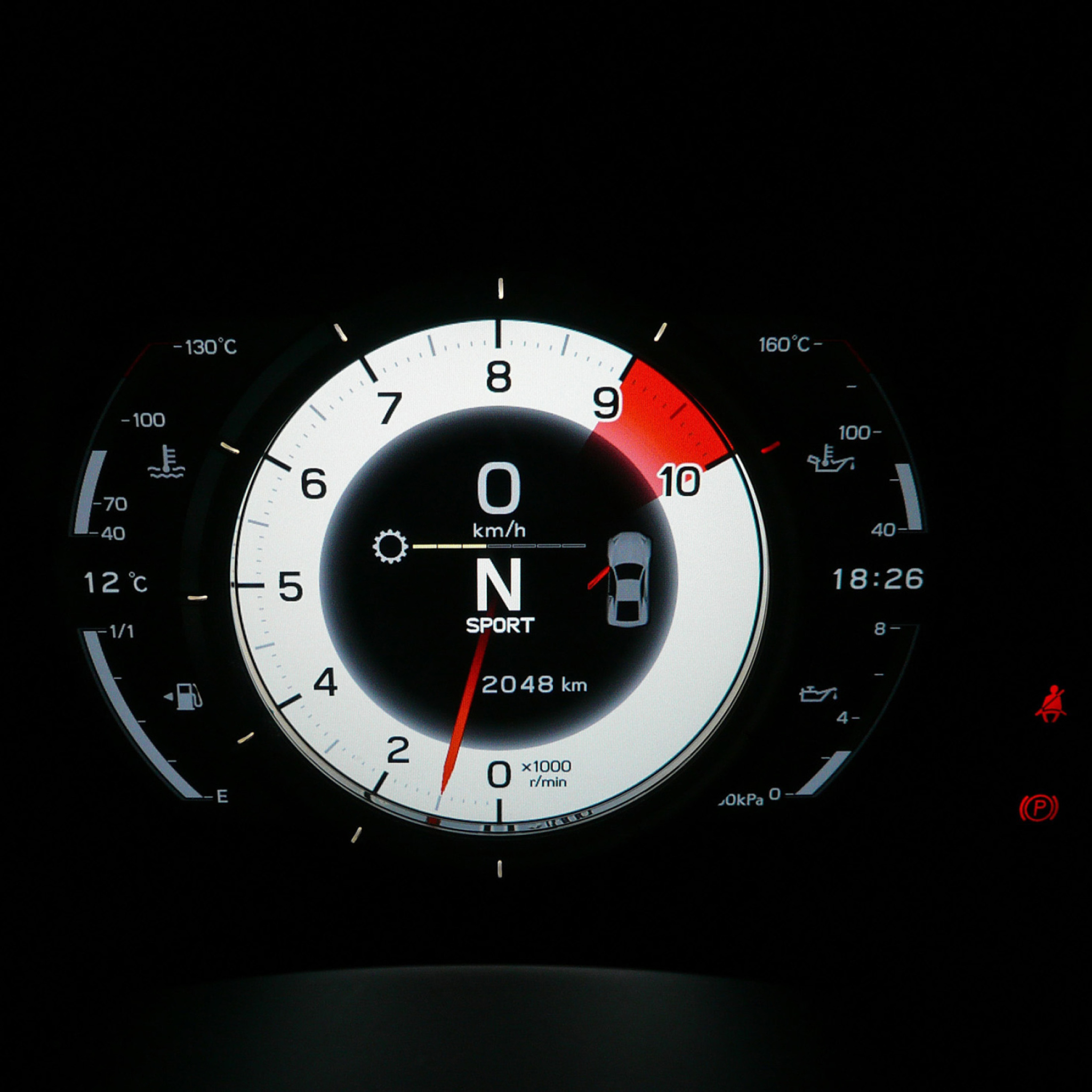 Sfondi Lexus LFA Tachometer 2048x2048