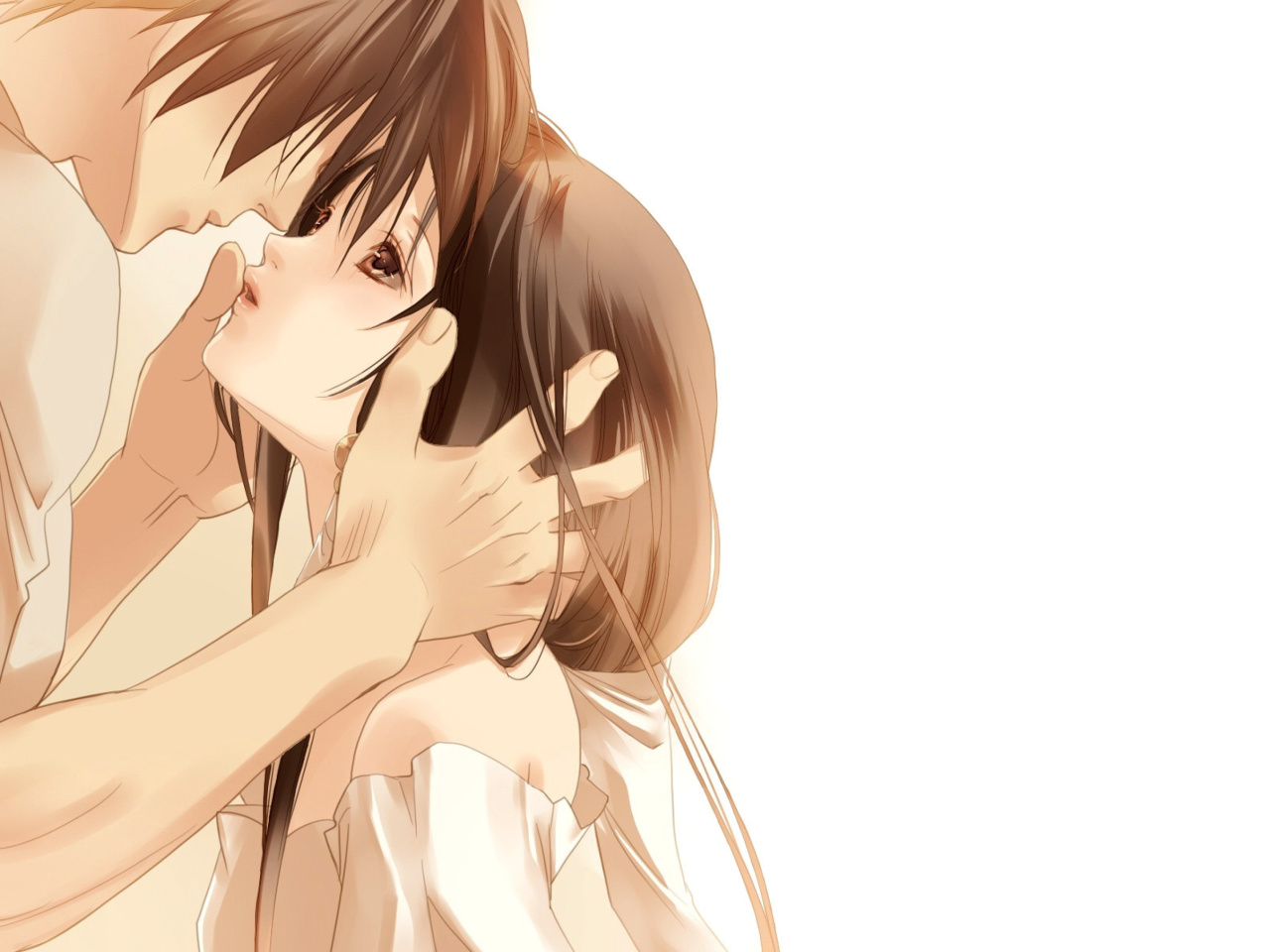 Anime Couple wallpaper 1280x960