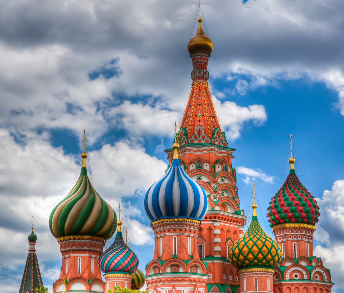 Das Saint Basil's Cathedral - Red Square Wallpaper 1200x1024