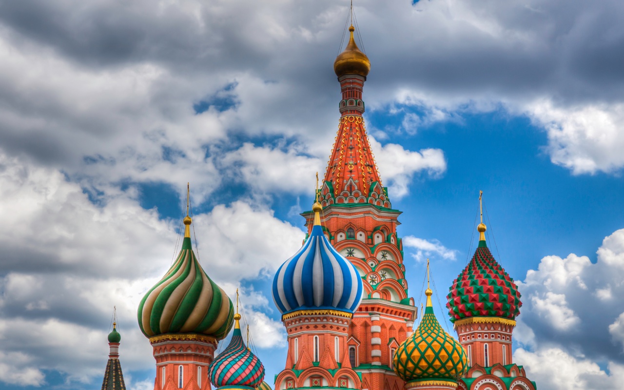 Saint Basil's Cathedral - Red Square wallpaper 1280x800