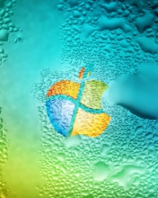 Fondo de pantalla Apple Windows 176x220