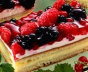 Screenshot №1 pro téma Raspberry And Blackberry Dessert 176x144