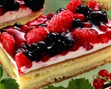 Screenshot №1 pro téma Raspberry And Blackberry Dessert 220x176