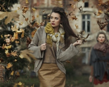 Sfondi Autumn Girl 220x176