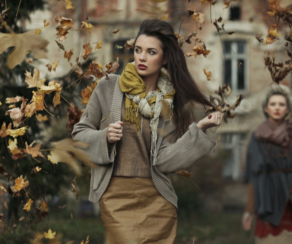 Sfondi Autumn Girl 960x800