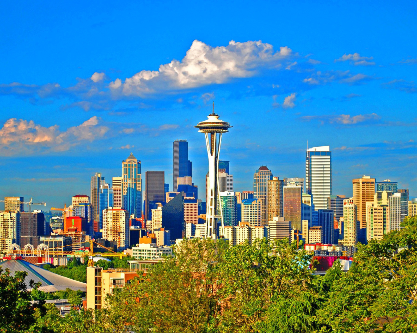 Das Seattle Landscape, Washington Wallpaper 1600x1280