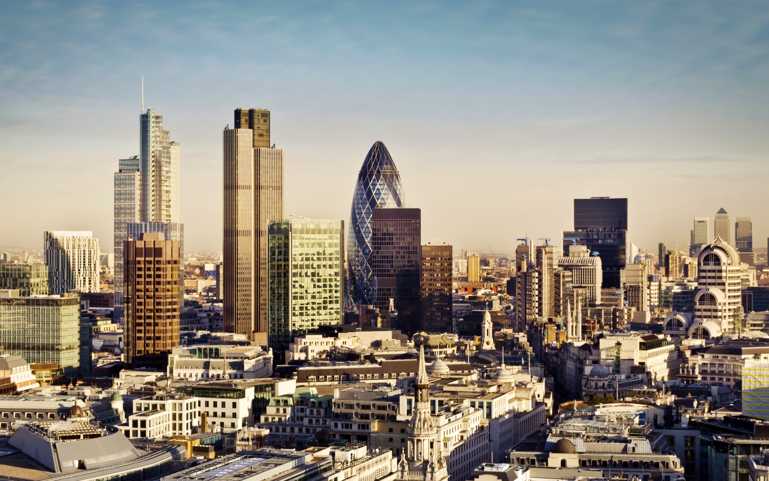 London City Panorama wallpaper 2560x1600