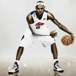 LeBron James papel de parede para celular para iPad Air