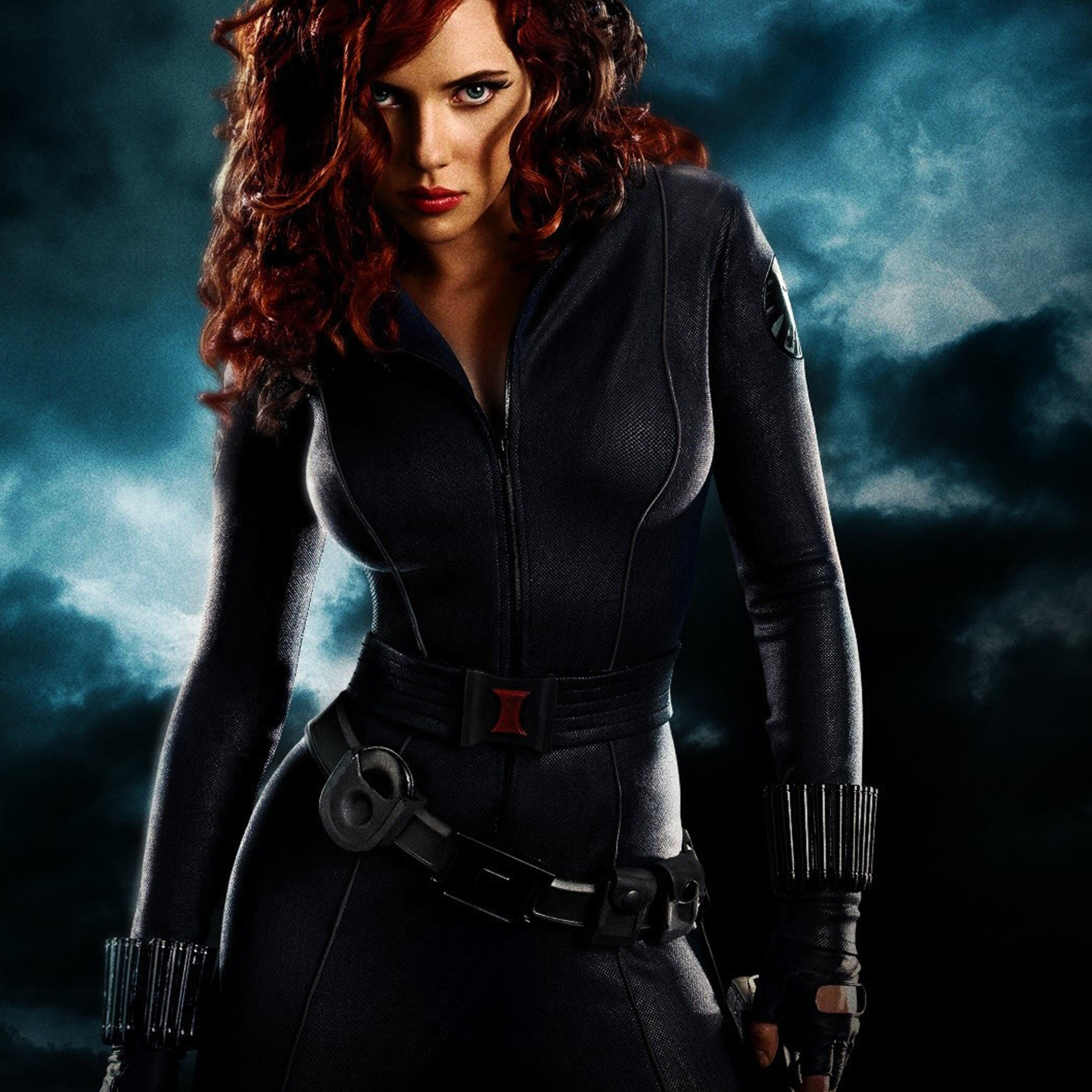 Das Black Widow Wallpaper 2048x2048