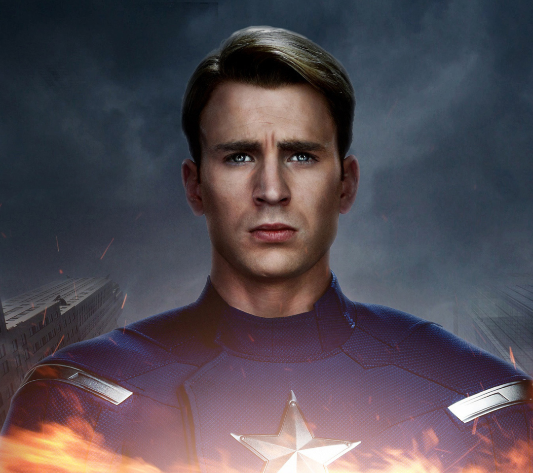 Обои Captain America 1080x960