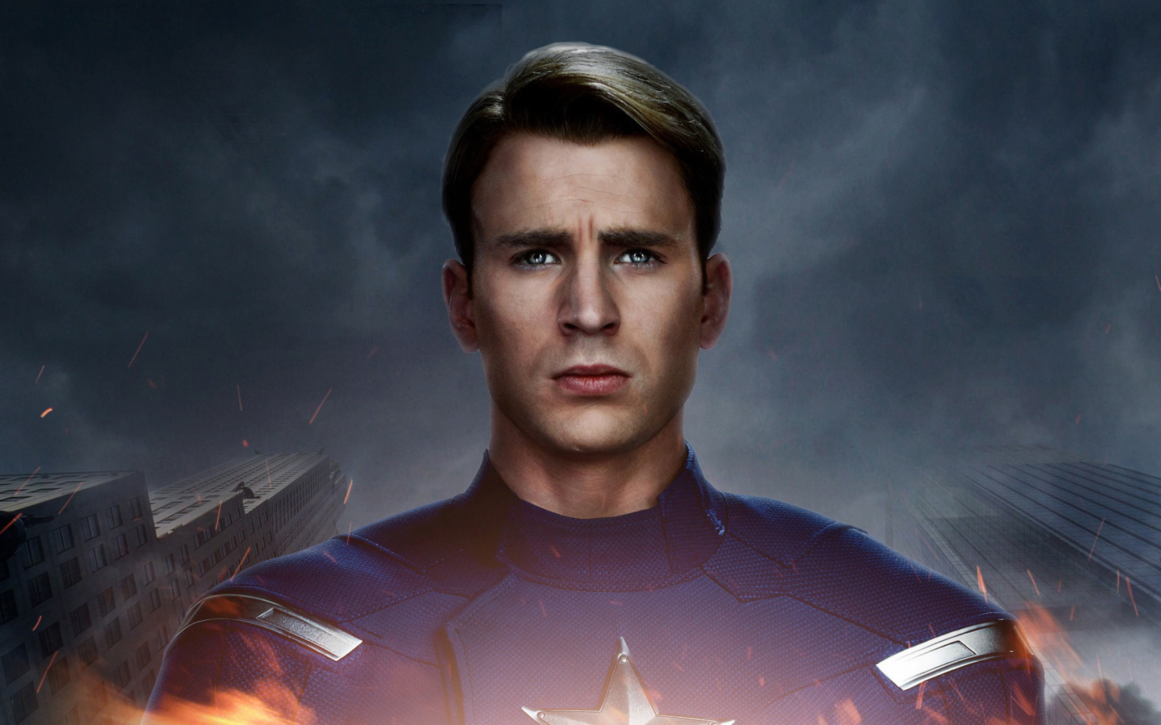 Fondo de pantalla Captain America 1680x1050