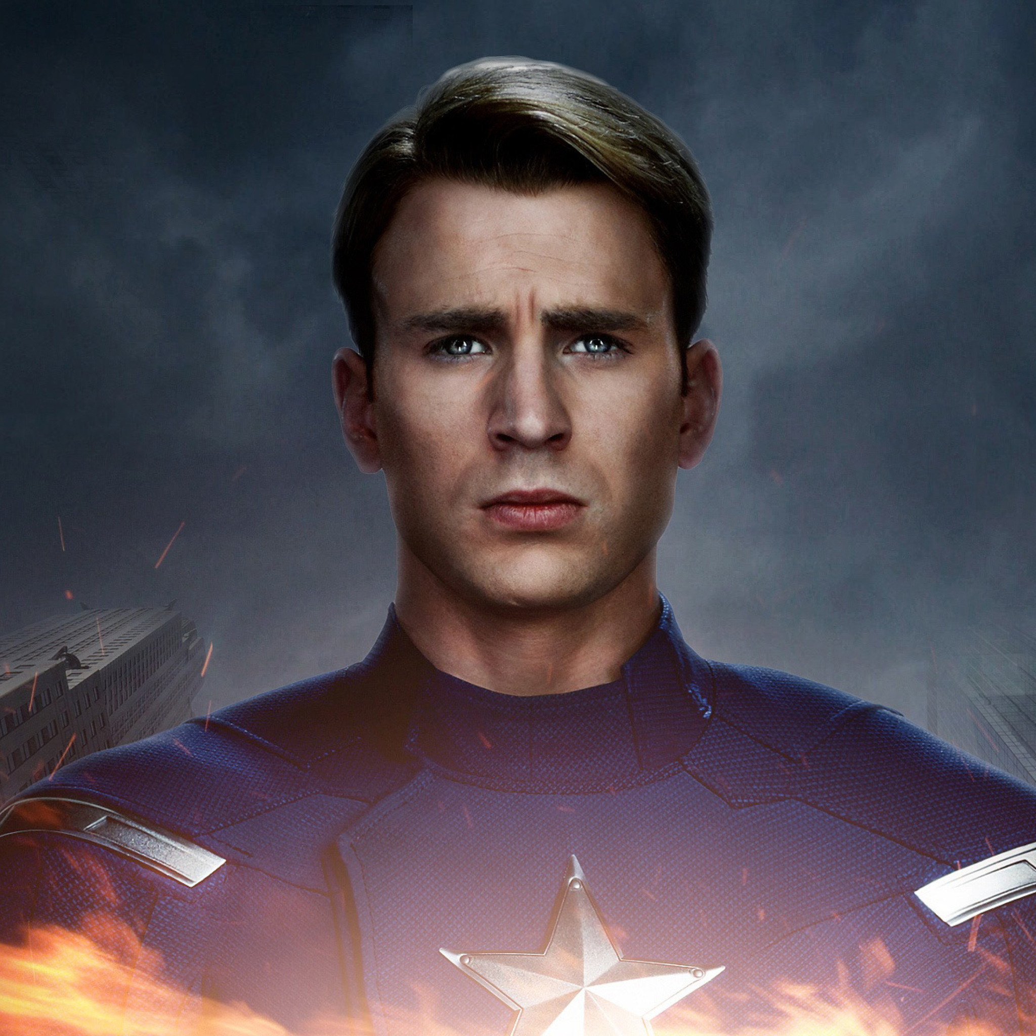 Das Captain America Wallpaper 2048x2048