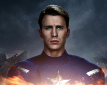 Fondo de pantalla Captain America 220x176