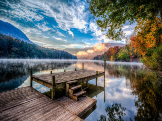 Das Beautiful Stunning Landscape Wallpaper 320x240