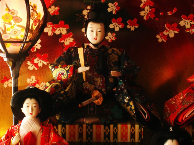 Screenshot №1 pro téma Japanese Doll Festival 800x600