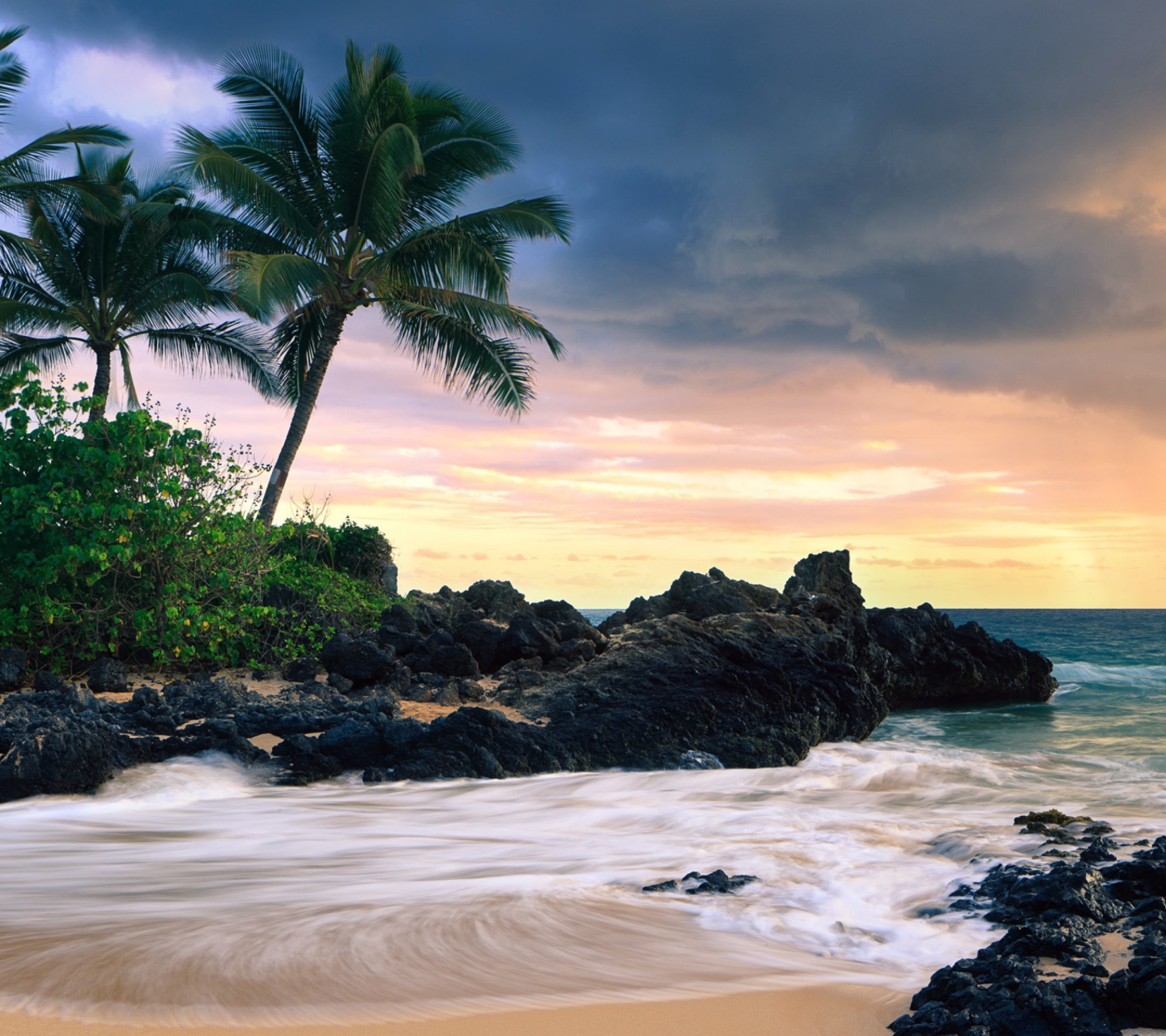 Обои Hawaii Beach 1440x1280