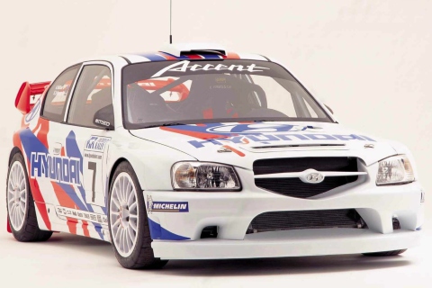 Fondo de pantalla Hyundai Accent WRC 480x320