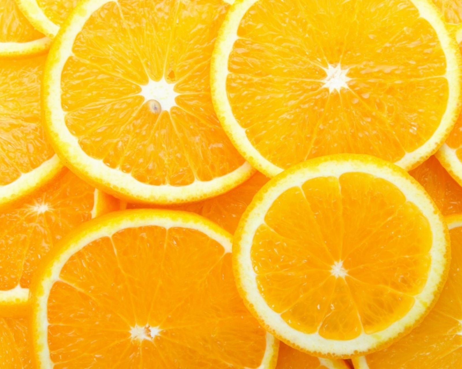 Orange Slices wallpaper 1600x1280