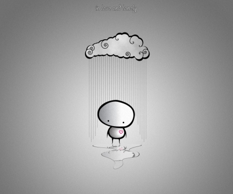 Das In Love And Lonely Wallpaper 480x400