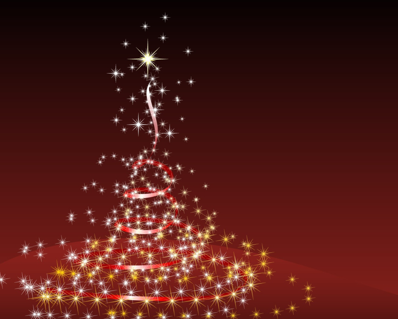 Fondo de pantalla Merry Christmas Lights 1280x1024
