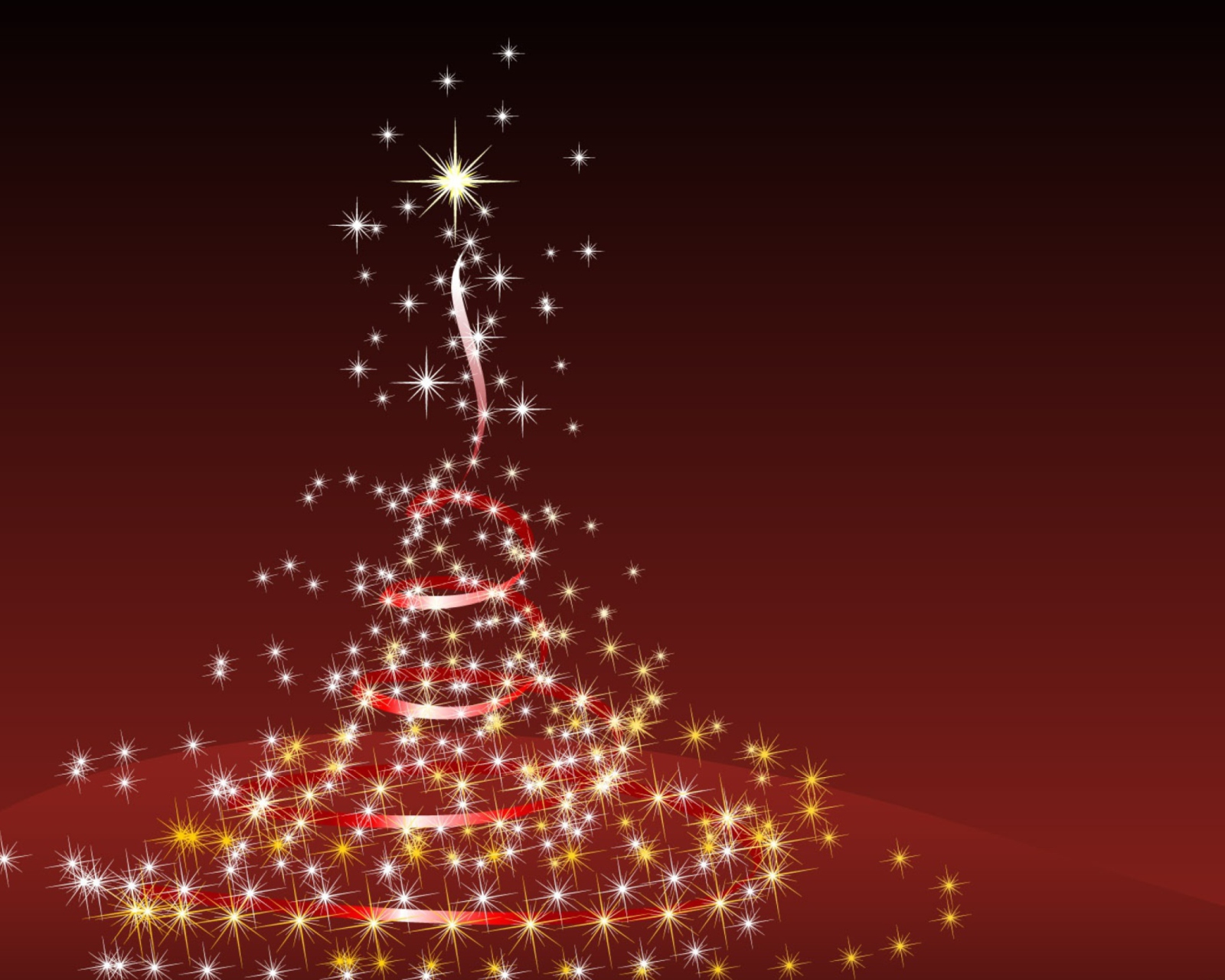 Merry Christmas Lights wallpaper 1600x1280