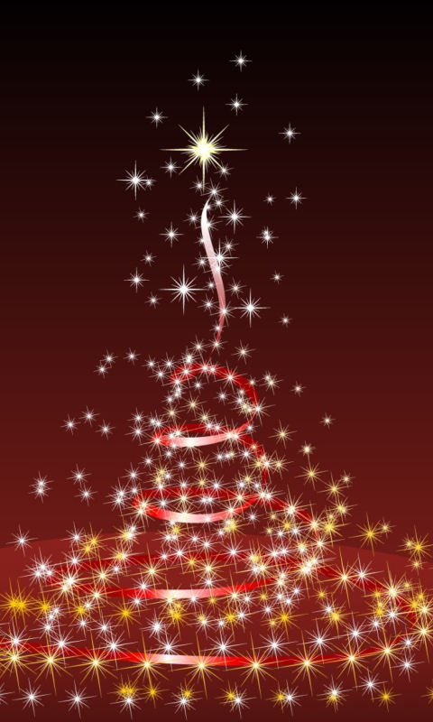 Screenshot №1 pro téma Merry Christmas Lights 480x800