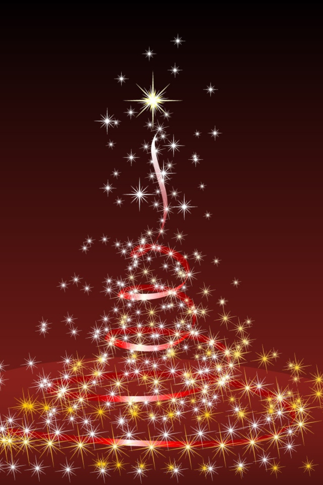 Merry Christmas Lights screenshot #1 640x960