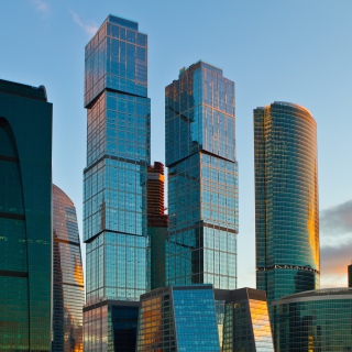 Moscow City - Obrázkek zdarma pro iPad
