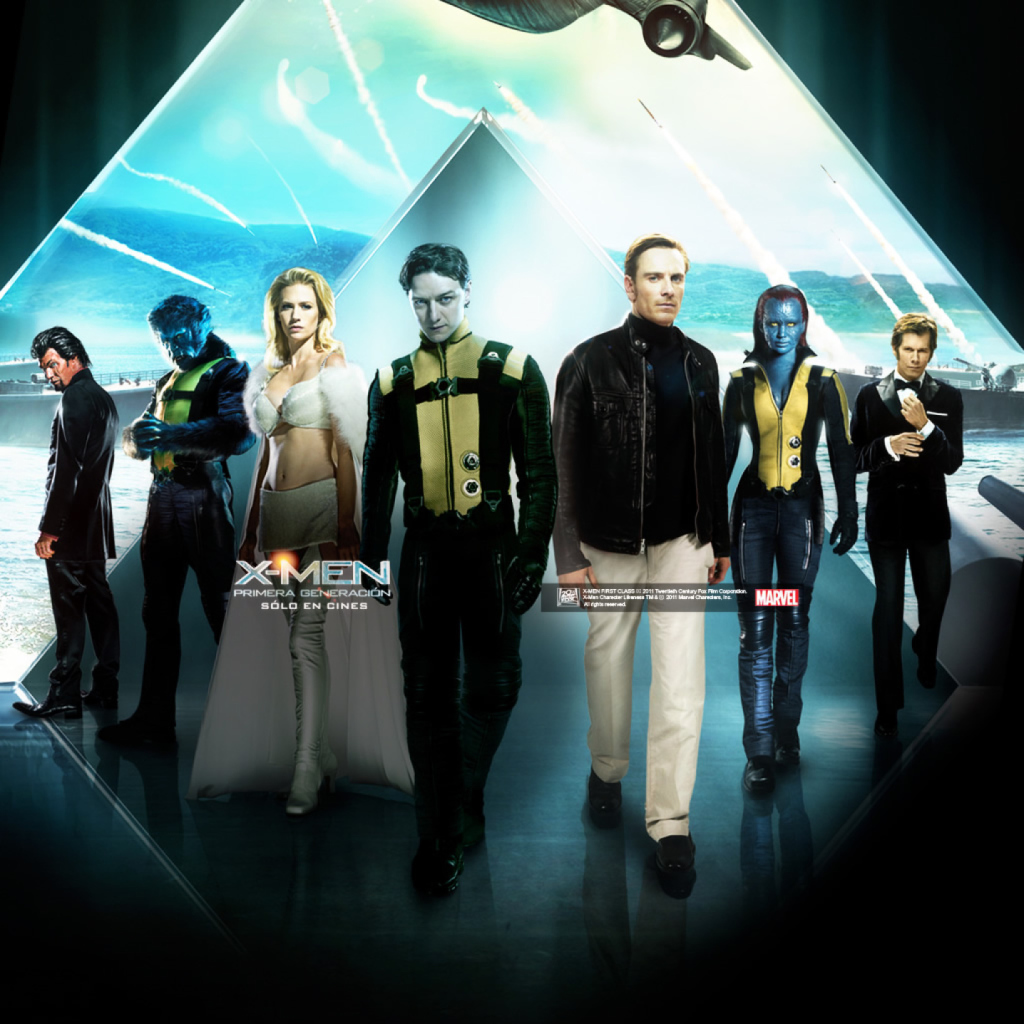 Das X-Men Poster Wallpaper 1024x1024