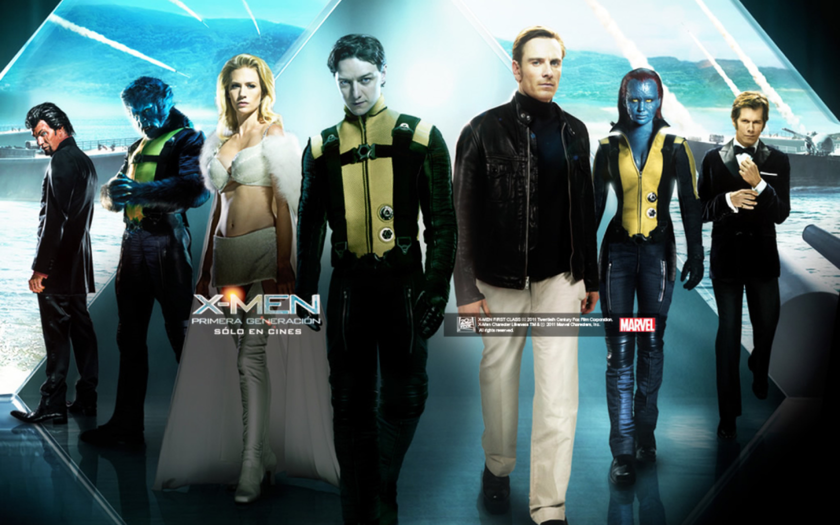 Das X-Men Poster Wallpaper 1680x1050