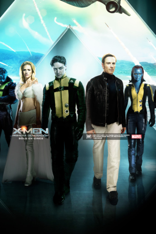 Das X-Men Poster Wallpaper 320x480