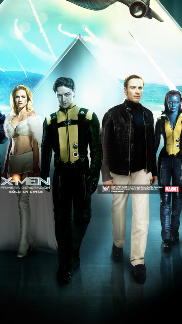 Das X-Men Poster Wallpaper 640x1136