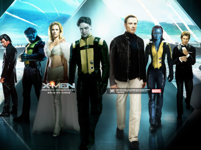 Das X-Men Poster Wallpaper 640x480