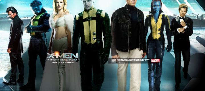 Das X-Men Poster Wallpaper 720x320