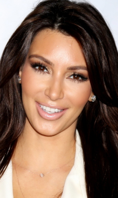 Fondo de pantalla Kim Kardashian 240x400