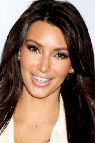 Fondo de pantalla Kim Kardashian 320x480