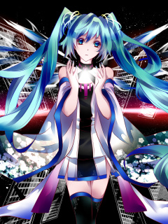 Sfondi Vocaloid Hatsune Miku 240x320