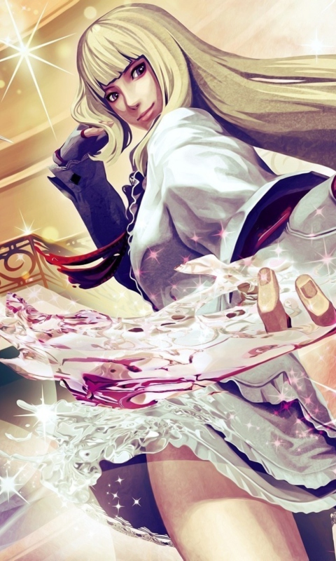 Street Fighter X Tekken Lili wallpaper 480x800