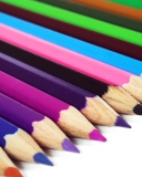 Das Colored Crayons Wallpaper 128x160