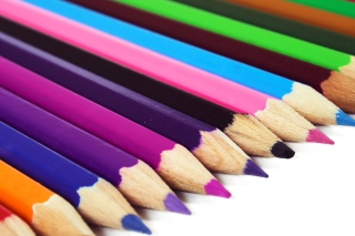 Colored Crayons Wallpaper for Android, iPhone and iPad